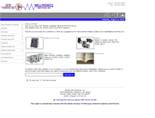 Tablet Screenshot of melltronics.com